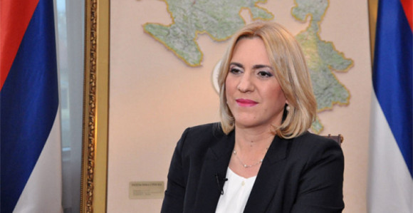 Stigla u Srbac: Obilazi naselja