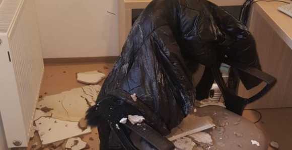 Srušen plafon u novoj poliklinici 