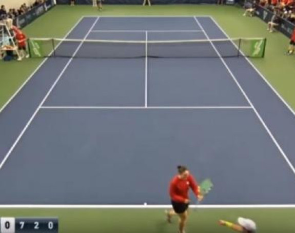 Video: A mislili smo da smo u tenisu sve videli…