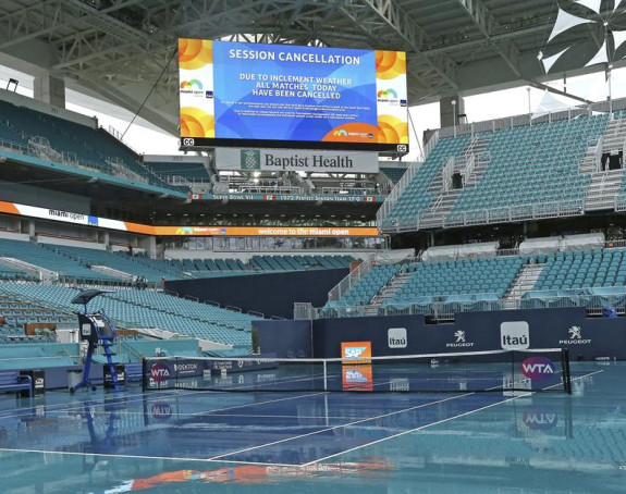 Kiša pokvarila sve u Majamiju!