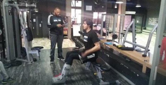 Nemanja Bjelica na rehabilitaciji u Beogradu...