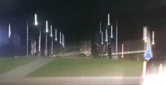 Banjaluka: Pežoom uletio u fontanu