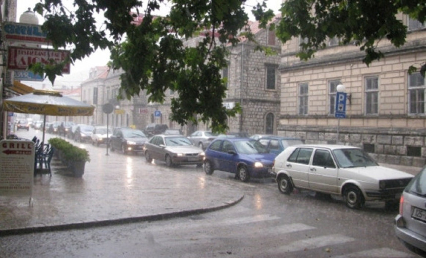 Semberija najtoplija, u Hercegovini jaka kiša