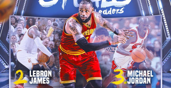 Džejms još jednom stigao i prestigao Džordana!