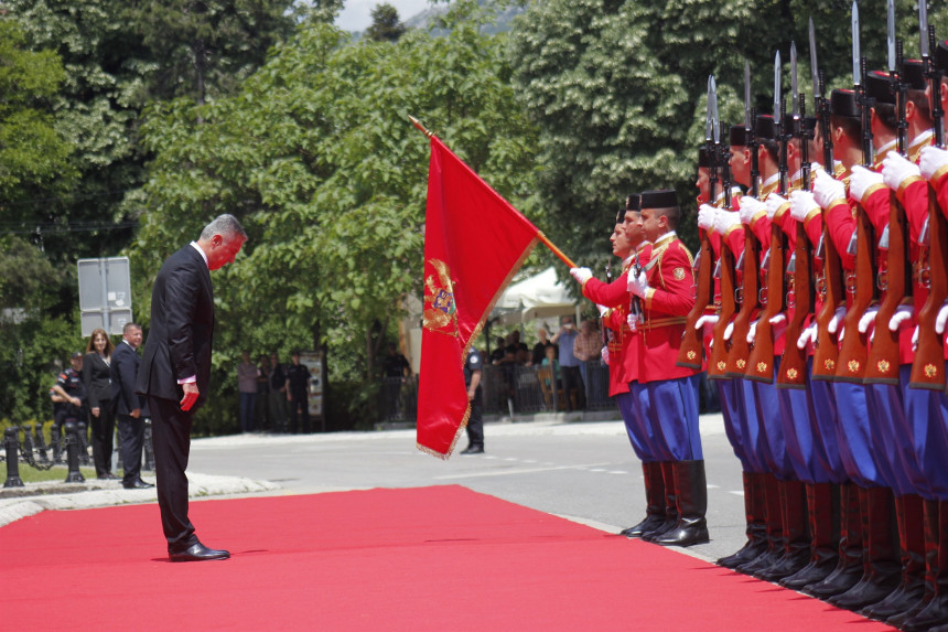 Šef C. Gore se zakleo na Cetinju