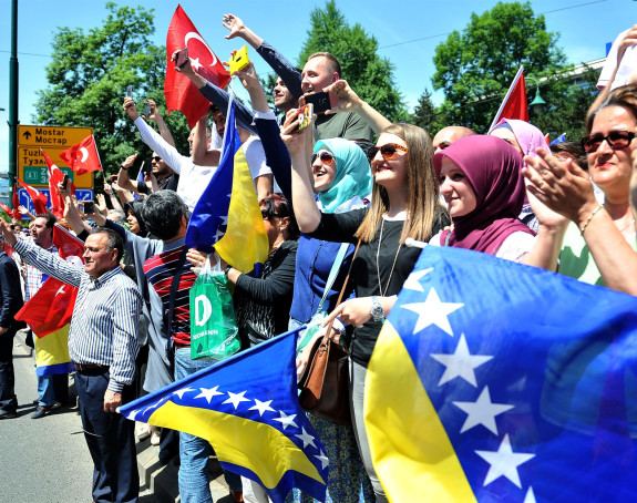 Турци пристижу на Ердоганов митинг