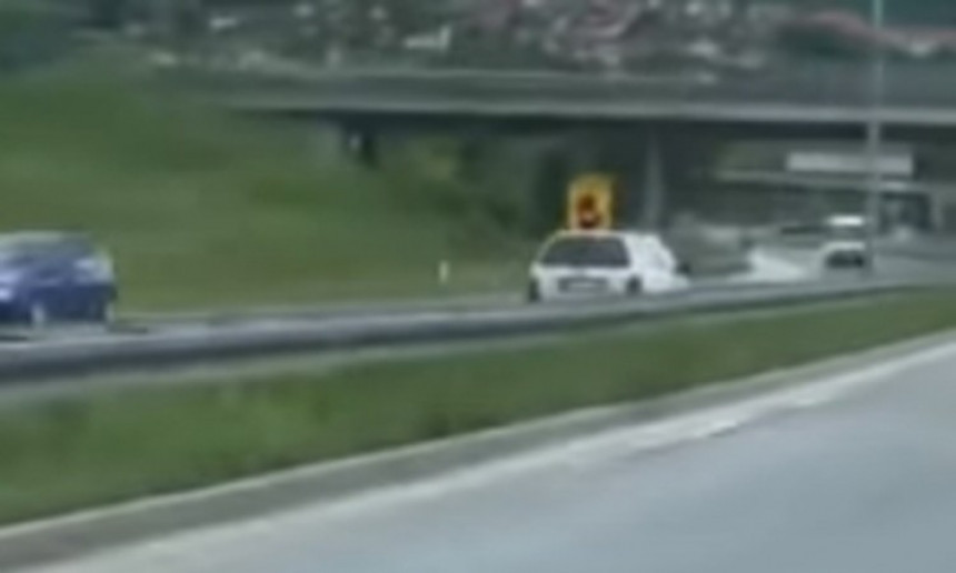 VIDEO: Vozio u suprotnom smjeru