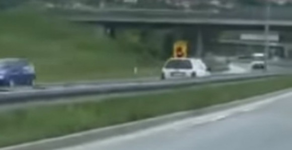 VIDEO: Vozio u suprotnom smjeru