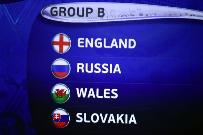 EURO - rasplet u B grupi: Engleska - Slovačka i Vels - Rusija!