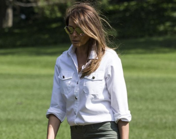 Melanija i ovako dominira!