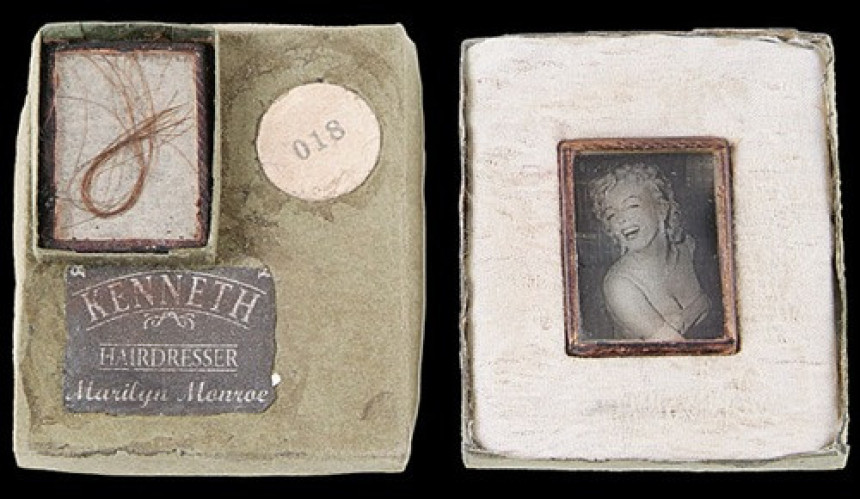 Na aukciji lokne i haljine Merilin Monro