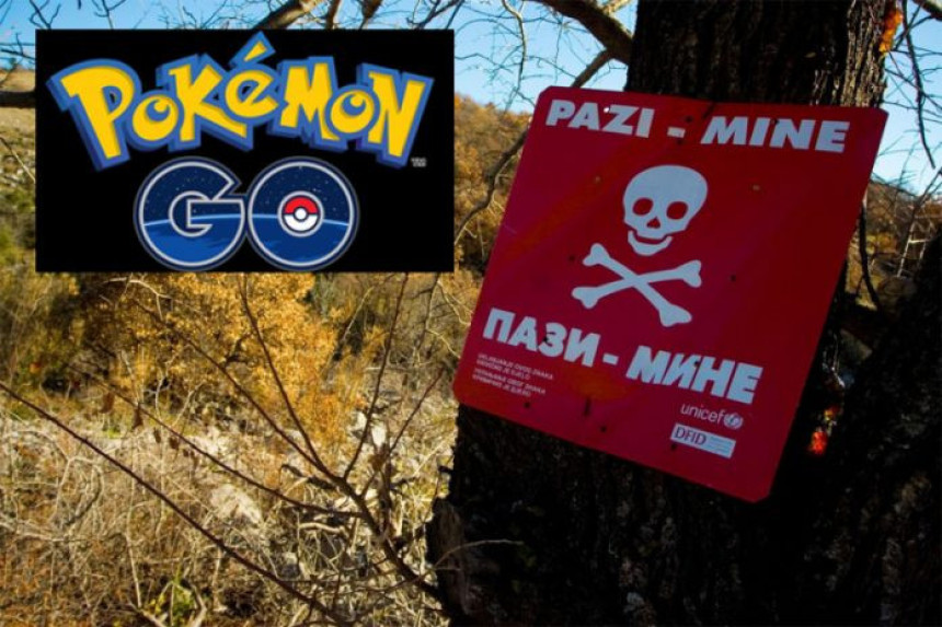 Građani BiH ulaze na minska polja da hvataju pokemone?!