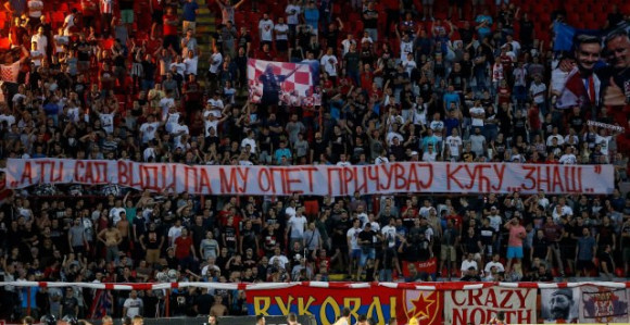 Delije ''navijačima'' Hrvatske: Pa mu ti opet pričuvaj kuću...!