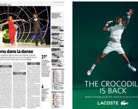 Lacoste: Bravo Novače, ''Krokodil'' se vratio!