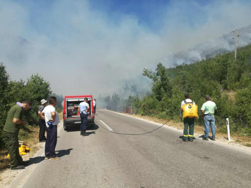 Požar u Ljubinju pod kontrolom