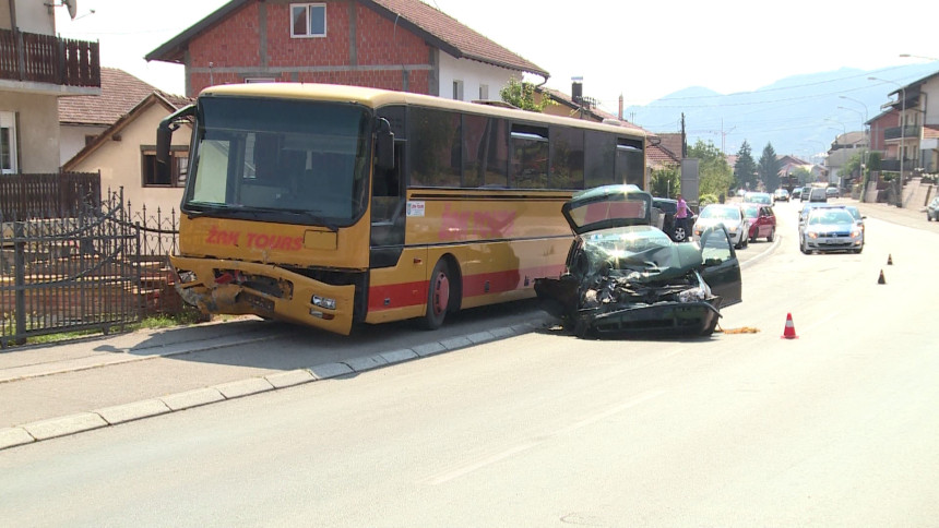 Udes: Djevojčica u teškom stanju