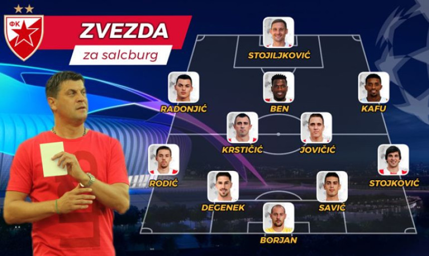 LŠ: Zvezda - tim za Red Bul Salcburg...