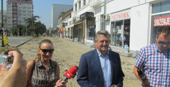 Radovi u toku na uređenju grada