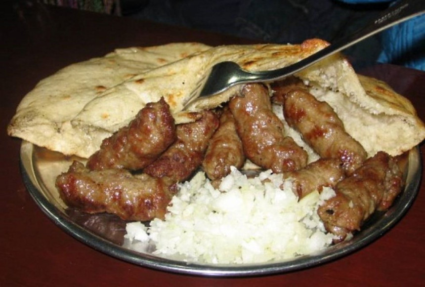 Od sto jela na svijetu, ćevapi na 13. poziciji