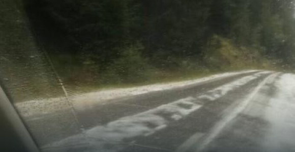 Pahulje: Snijeg pao na Romaniji