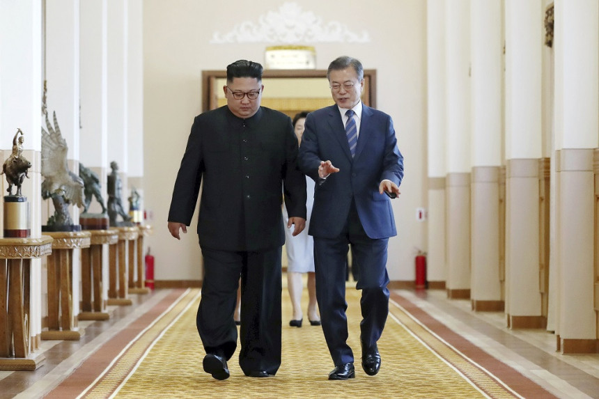 Kim poklonio dvije tone gljiva