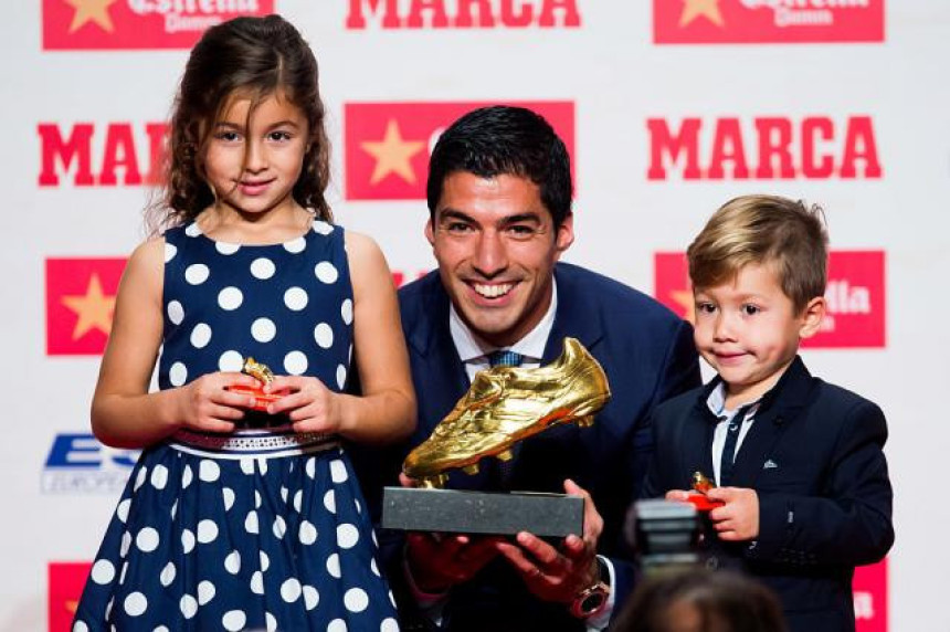 Video - Zlatna kopačka Suaresu: Hvala Barseloni!