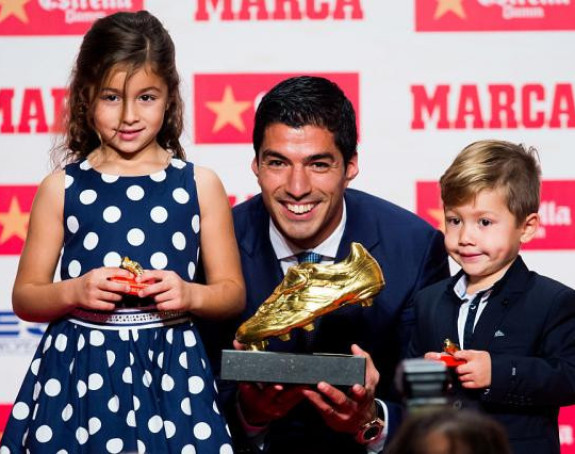 Video - Zlatna kopačka Suaresu: Hvala Barseloni!