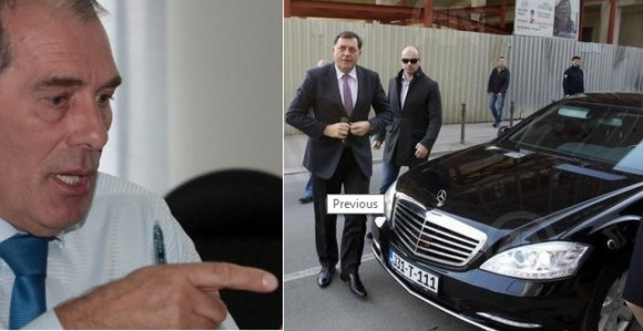 Легални мерцедес за Додика