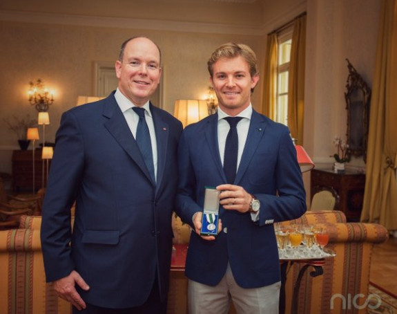 Розбергу орден Монака за спортске успјехе!