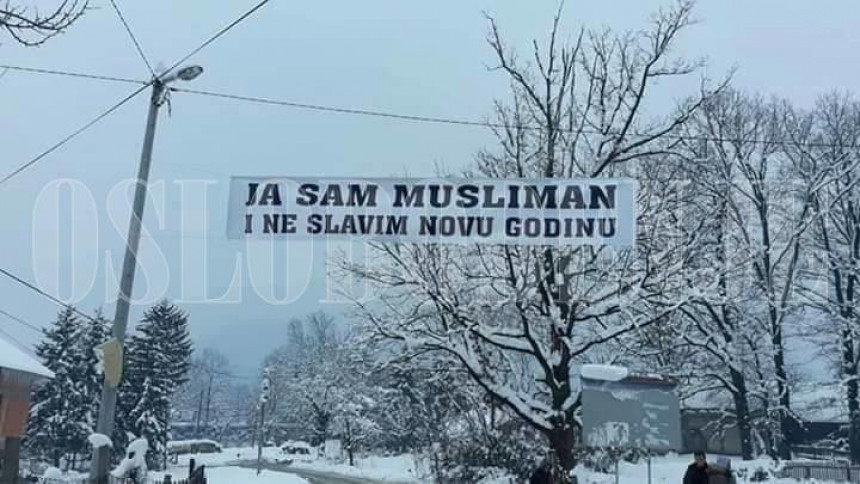"Ја сам Муслиман не славим Нову" 