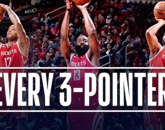 Hjuston srušio rekord NBA lige!