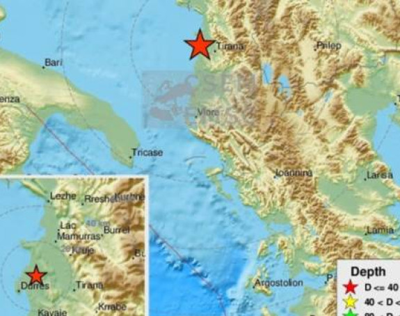 Нова два потреса у Тирани и Драчу