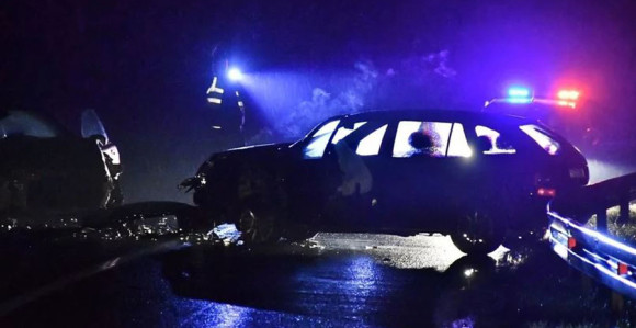 Удес код Жепча, обустављен саобраћај