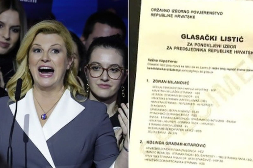 Kolinda pozvala birače da daju glas Milanoviću