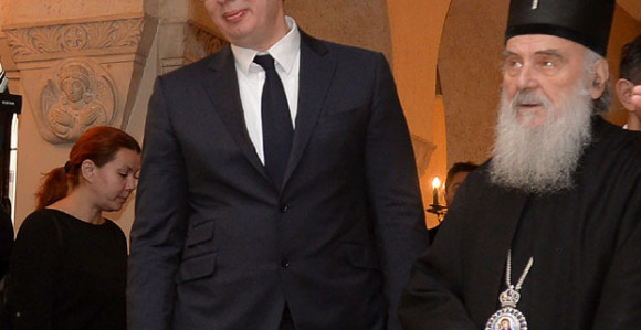 Vučić i Irinej sutra o stanju u Crnoj Gori