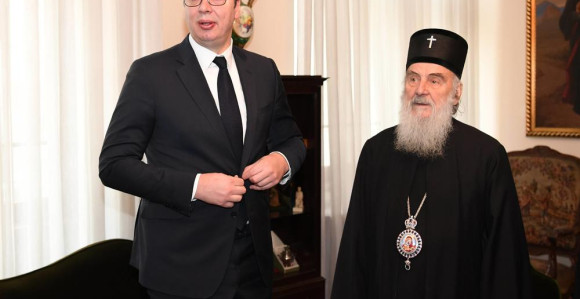 Vučić razgovarao sa patrijarhom Irinejom