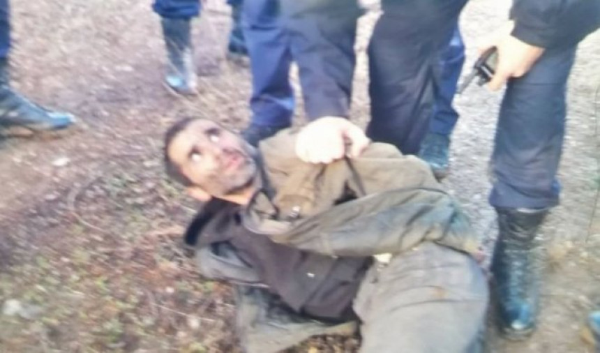 Jovanović uhapšen na groblju, krio se u rupi (FOTO)