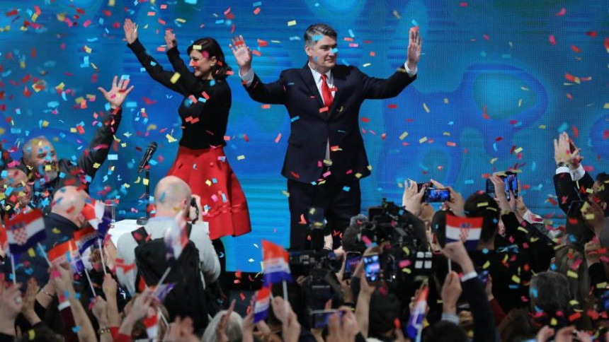Zoran Milanović novi predsjednik Hrvatske