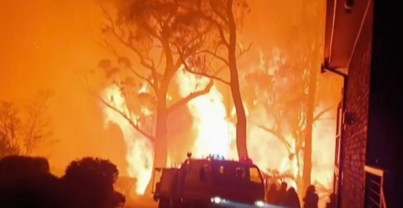 Из свемира се виде пожари у Аустралији