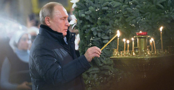 Овако шеф руске државе дочекује Божић