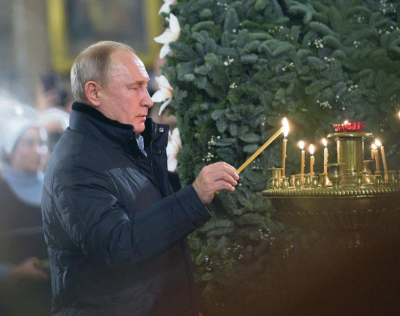 Овако шеф руске државе дочекује Божић
