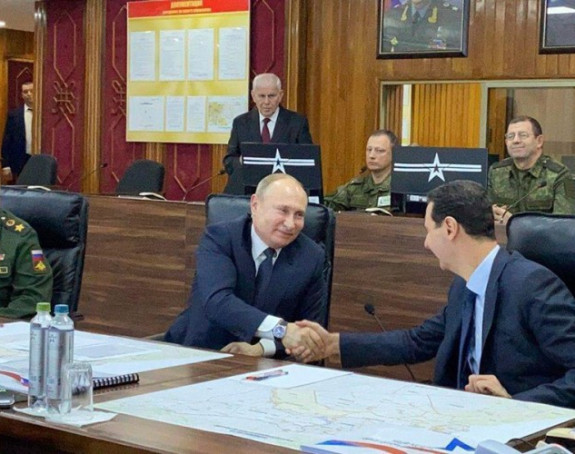 Путин стигао у Дамаск, састао се са Асадом
