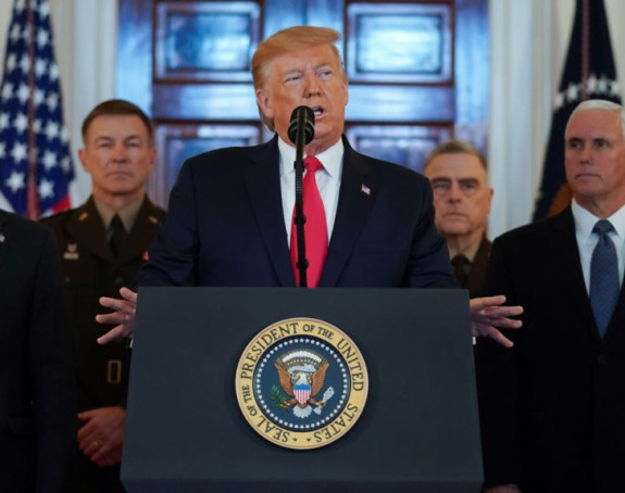 Tramp: Nije bilo žrtava u Iraku, ostajemo budni!