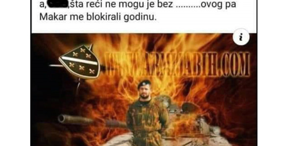 Pripadnik OS BiH na Božić veličao Orićeve zločine