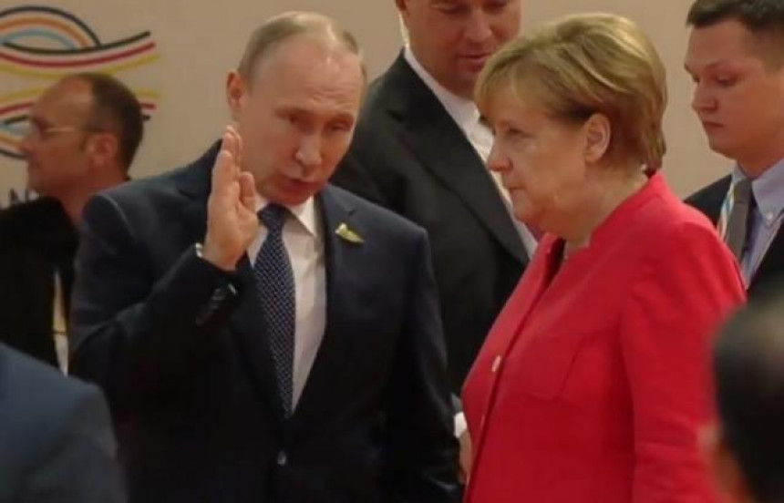 Састанак Путина и Меркелове у Москви