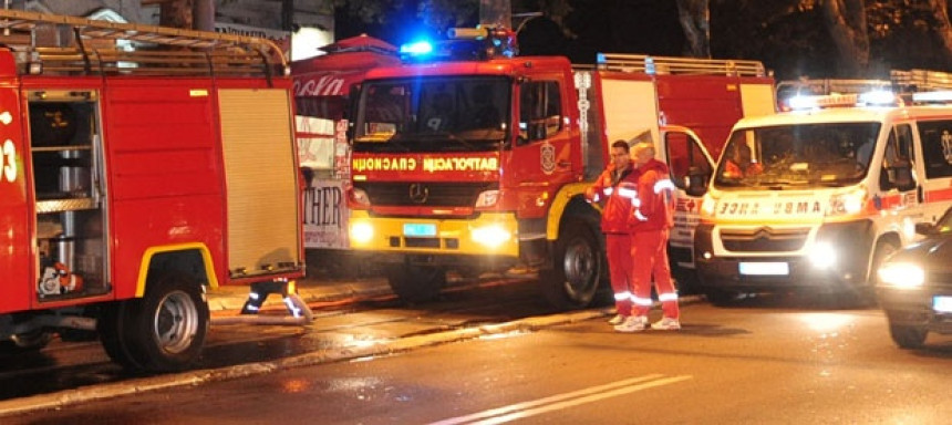 Požar u centru Beograda, šestoro povrijeđenih