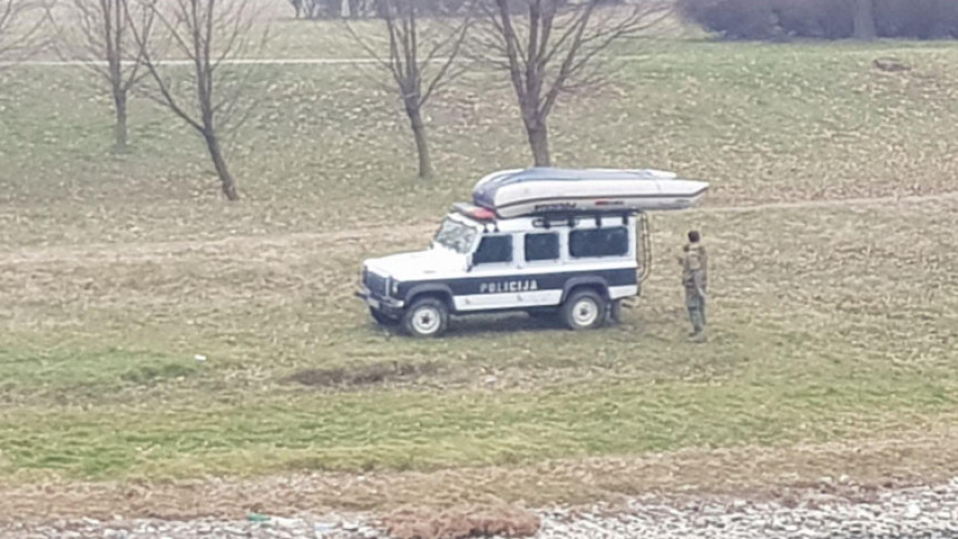 У ријеци Босни нађено тијело: У току извлачење