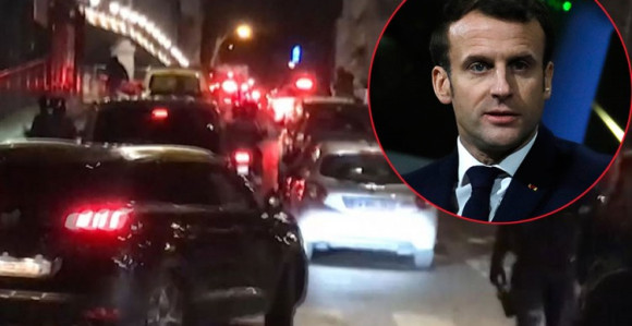Макрон евакуисан из позоришта због демонстраната
