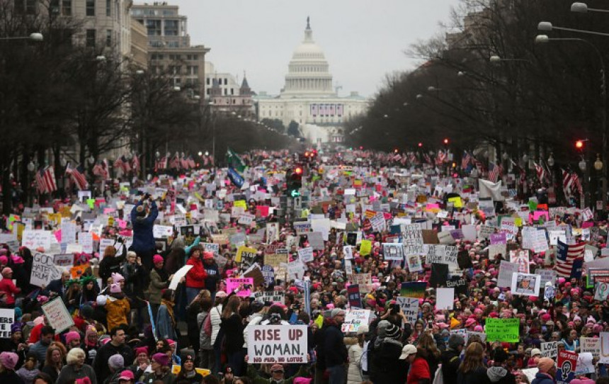 Учеснице "Женског марша" критиковале Доналда Трампа