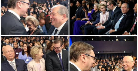 Vučić u Davosu sa svjetskim zvaničnicima